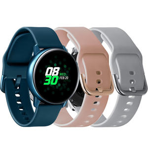 Correas de reloj de liberación rápida de 20mm y 22mm, compatibles con <span class=keywords><strong>Samsung</strong></span> <span class=keywords><strong>Galaxy</strong></span> <span class=keywords><strong>Watch3</strong></span>, bandas de 41mm y 45mm, reemplazo de silicona para reloj <span class=keywords><strong>Galaxy</strong></span> - Product Image 1