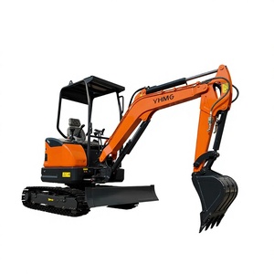 Microexcavadora YHMG W25A de 2.5 Toneladas con Certificación EPA y CE, Equipo de Construcción de Bajo Ruido, Disponible en Stock para la Venta - Product Image 1