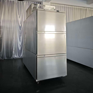 Refrigerador Mortuorio de Tres Cámaras, Estilo Americano y Europeo, con Control de Temperatura de -18 Grados - Product Image 1