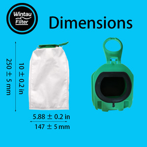 Installation facile sacs à poussière non tissés <span class=keywords><strong>Robot</strong></span> aspirateur sac à poussière remplacement pour <span class=keywords><strong>Vorwerk</strong></span> Vb100 Fp100 - Product Image 2