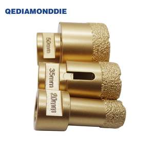 Foret à noyau diamanté brasé sous vide Foret à noyau diamanté pour carreaux de céramique pour perceuse - Product Image 5