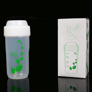 Fitness Protein Shaker Cup 200ml With Measurement Marks Reusable For Water And Supplements - Product Image 1
