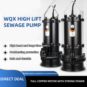<span class=keywords><strong>Pompe</strong></span> submersible WQX à levage élevé et surpression personnalisée, <span class=keywords><strong>pompe</strong></span> centrifuge verticale pour eaux usées <span class=keywords><strong>avec</strong></span> interrupteur à <span class=keywords><strong>flotteur</strong></span> - Product Image 3