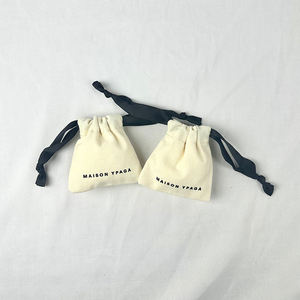Promotion Custom Gift <b>Drawstring</b> <b>Bag</b> Cotton Dust <b>Bag</b> With Your Logo - Product Image 3