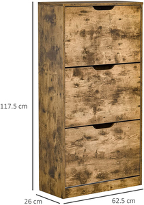 Armoire à chaussures famille porte noyer couleur moderne contracté porche arche magasins contenu rack casier à plusieurs niveaux stockage de chaussures - Product Image 6