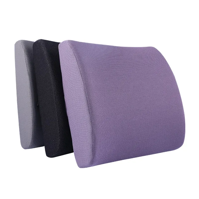 Cheap Wholesale Car driver memory foam seat back cushion chair lumbar Support Cushion