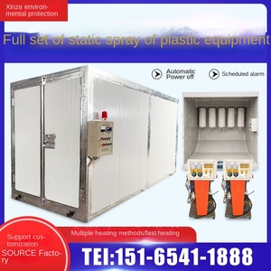 Nouvelle machine de pulvérisation système de cabine de pulvérisation populaire couleur <span class=keywords><strong>argent</strong></span> affecter la machine de revêtement en poudre <span class=keywords><strong>four</strong></span> de séchage personnalisé salle de séchage - Product Image 3