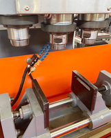 Perceuse pneumatique et taraudeuse CNC à trois axes de conception de glissière verticale pour les pièces moulées en laiton et en aluminium en métal