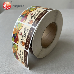 ฉลากกาวสองหน้าพิมพ์ลายตามสั่ง ทนทาน กันน้ำ สำหรับบรรจุภัณฑ์อาหาร เยลลี่ และลูกอม - Product Image 2