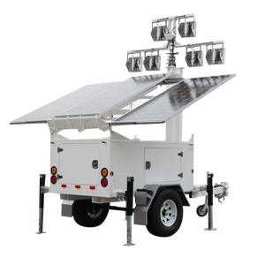Bán Hot Mobile <span class=keywords><strong>Solar</strong></span> Power Trailer Hệ thống thiết kế mới di động năng lượng mặt trời tháp ánh sáng - Product Image 4