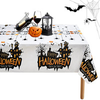 Magic Lights Halloween Nappe Nappe Halloweens Party Décoration Fournitures pour Dîner En Plein Air Cuisine Décorations Pour La Maison