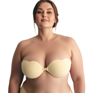 Reggiseno Adesivo Invisibile Senza Spalline e Senza Schienale con Chiusura Frontale, Push-Up Quotidiano per Donne Taglie Forti - Product Image 1
