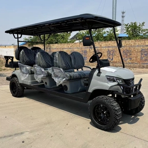 Nouveau chariot de golf électrique 2 places CE Mini chariot de golf tout-terrain pour hôtels et aéroports - Product Image 1