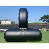 Grand Jeu Interactif Extérieur Personnalisé, Jeu de Fléchettes de Football Gonflable, Cible de Fléchettes de Football Gonflable