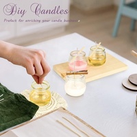 Bouteilles rondes de 100 ml et 200 ml pour yaourt, pouding, miel, contenants en verre vides en forme de boule