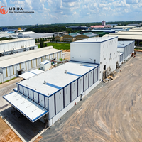 Atelier préfabriqué économique, structure en acier préfabriquée, entrepôt agricole, kits de construction métallique