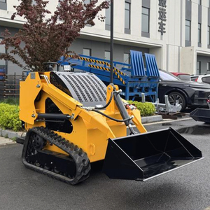 Cheapest Ce Epa Euro5 Walk Behind Mini <b>Stand</b> on Skid Steer with Bucket - Product Image 2