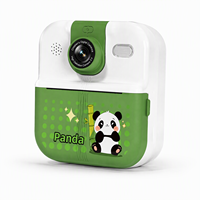 Kamera Instan Anak dengan 23 Bingkai Foto Seru, Pilihan Foto 48M, Lensa Putar 180 Derajat, Pencetakan Bluetooth, dan Permainan