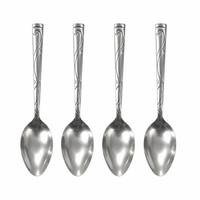 Lot de 6 couverts en acier inoxydable, couteau, fourchette, cuillère, anti-rouille, pour restaurant, vente en gros