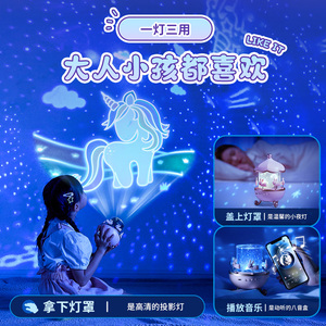 Lampe de nuit créative pour enfants avec changement de couleur USB, mini LED, <span class=keywords><strong>UFO</strong></span>, lampe de chevet, lune, étoile, ciel étoilé, projecteur océanique pour Noël - Product Image 2