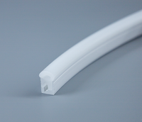 Nouveau tube LED en silicone étanche, tube néon LED 8x15mm, adapté aux bandes lumineuses LED de 5mm, profil flexible LED