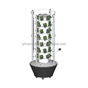 hydroponic greenhouse indoor plant vertical tower growing systems for planting vegetable and fruits