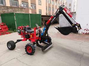 Mini-excavatrice araignée multifonctionnelle personnalisable avec moteur EPA de 20hp, 35hp, 45hp, 60hp, 70hp en option, pour le forage et le creusement de fossés - Product Image 5