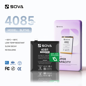Batería Recargable de Polímero de Iones de Litio SOVA BLP745 1+<span class=keywords><strong>7T</strong></span> <span class=keywords><strong>Pro</strong></span> <span class=keywords><strong>5G</strong></span> <span class=keywords><strong>McLaren</strong></span> 100% Original para OPPO <span class=keywords><strong>Oneplus</strong></span> <span class=keywords><strong>7T</strong></span> <span class=keywords><strong>Pro</strong></span> - Product Image 1
