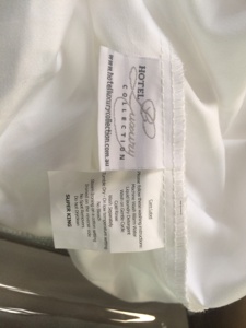 Hotel qualität TEX 100% Baumwolle Bettwäsche Set Woven Simple 80 Solid Bettwäsche - Product Image 6