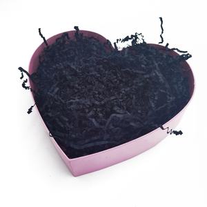 Relleno de papel triturado negro para cajas, relleno a granel para cestas, relleno marrón, papel triturado de color kraft natural - Product Image 1