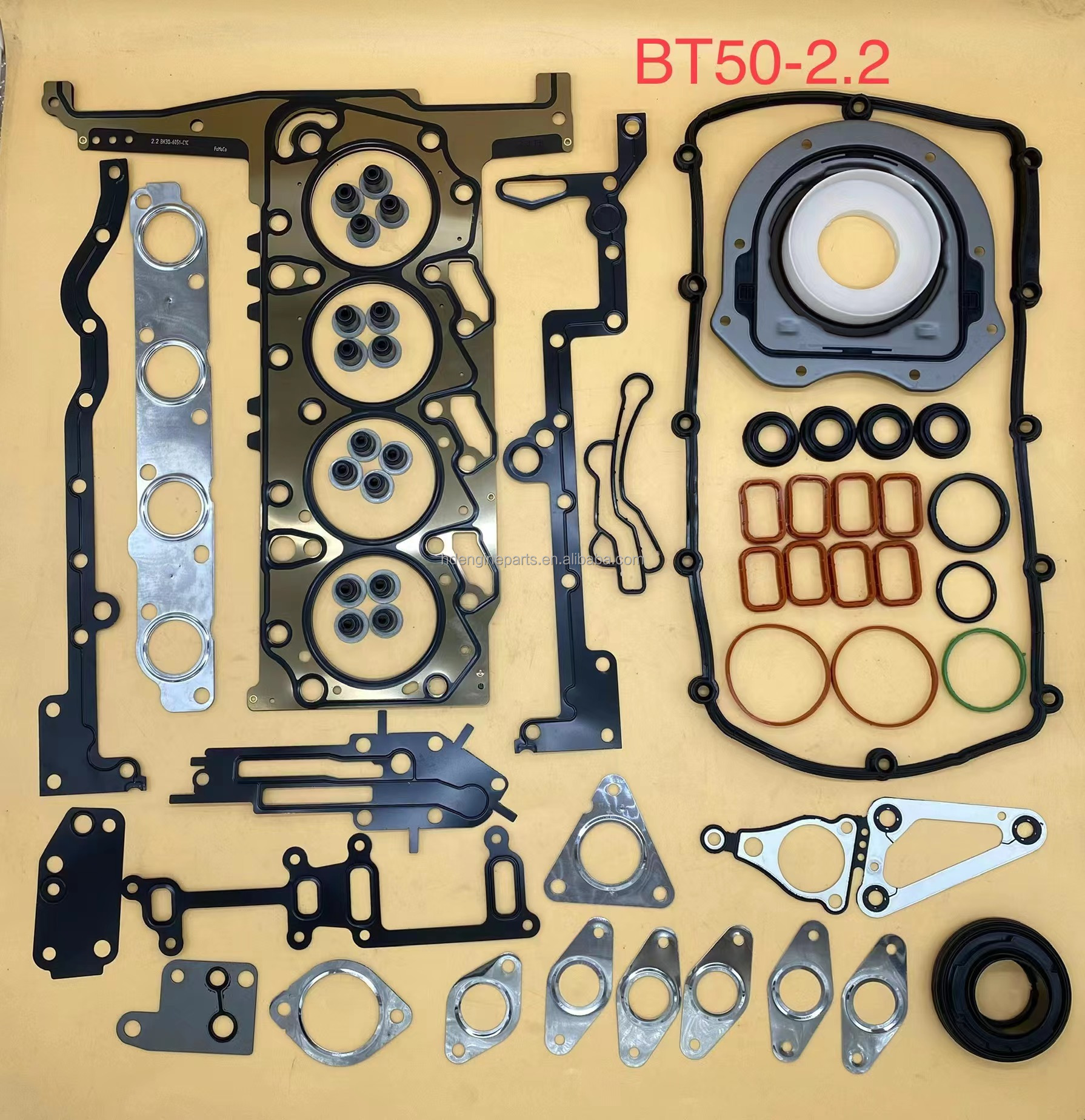 喜ばれる誕生日プレゼント Gasket Engine 2.2T V348 Ford Kit Rebuilding Overhaul Set Full - 個人装備