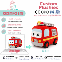 Jouet en peluche personnalisé pour voiture, en mousse à mémoire de forme, pour la décoration de chambre d'enfant, certifié CE, fabriqué depuis plus d'une décennie