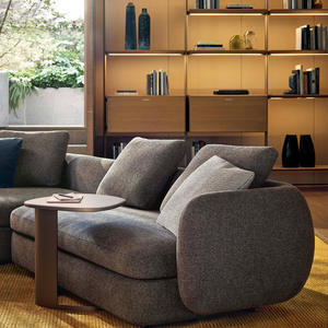 Sofá Modular en Forma de L Baolifeng, Tela de Lino y Algodón, Sala de Estar, Villa, Chaise Longue, Hecho a Medida, Lujo Ligero - Product Image 3