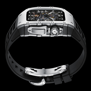 Étui de luxe en fibre de carbone pour Apple Watch 8 étui 45mm Mod Kit caoutchouc Silicone bande pour <span class=keywords><strong>IWatch</strong></span> série 7 SE 6 5 <span class=keywords><strong>4</strong></span> <span class=keywords><strong>44mm</strong></span> - Product Image 4