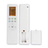ES-AC116 AC télécommande 38KHZ affichage LED numérique nouvelle télécommande ABS A/C télécommande infrarouge 11 touches AC