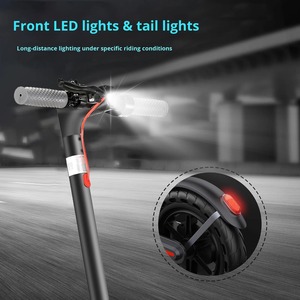 Monopattino Elettrico JLM N7 PRO con Batteria 36V 10.4Ah, Telaio in Lega di Alluminio Pieghevole, Doppia Sospensione, Carico Massimo 120kg, Vendita Diretta dalla Fabbrica - Product Image 6