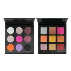 <span class=keywords><strong>Paleta</strong></span> <span class=keywords><strong>de</strong></span> Sombras <span class=keywords><strong>de</strong></span> Ojos <span class=keywords><strong>de</strong></span> 9 <span class=keywords><strong>Colores</strong></span>, Color Durazno, Festival <span class=keywords><strong>de</strong></span> Verano, Color Celestial, Brillo Personalizado, Logotipo Personalizado, Degradado Mate - Product Image 2