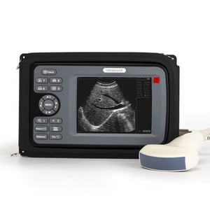 Mesin ultrasound portabel, alat periksa medis dokter hewan pemindai ultrasound hitam dan putih dengan <span class=keywords><strong>probe</strong></span> rektal - Product Image 6