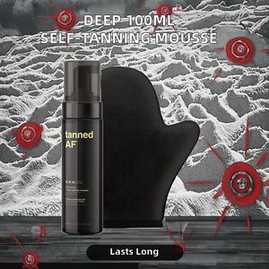 Marque privée 100ml de mousse autobronzante profonde biologique pour le corps avec mousse bronzante hydratante longue durée - Product Image 2