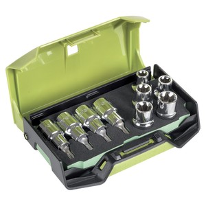 FG 625TX S9B <b>Socket</b> Set 9 Piece Metric Automotive Repair Tool Kit - Product Image 1