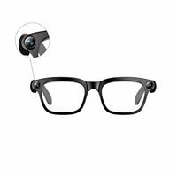Lunettes d'enregistrement intelligentes avec caméra 8MP, prise en charge JPG AVI OGG, 1080P 30fps, contrôle tactile des appels, détection de port, Bluetooth