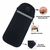 Pochette de protection pour téléphone portable en néoprène, magnétique et verrouillable, pour l'école, personnalisable en gros, compatible avec les étudiants
