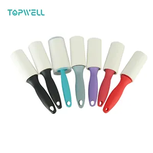 Topwill Manual Cleaning Clothes Pet Hair Removal Roller Sticky Roller for Clothes and Fabrics Lint Rollers Brushes