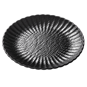 Vaisselle en mélamine de qualité supérieure, style minimaliste, plat à dîner, écologique, noir mat, café, restaurant, cuisine, vaisselle en mélamine, assiettes - Product Image 1