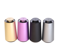 Diffuseur d'arômes et humidificateur de luxe pour voiture, rechargeable, écologique, en métal, sans eau, pour parfumer l'air