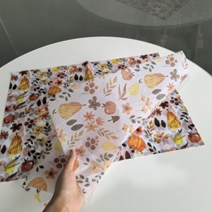 Bán buôn tùy chỉnh logo thương hiệu thiết kế đầy màu sắc in ấn 17gsm gói quà giấy <span class=keywords><strong>Tissue</strong></span> để đóng gói - Product Image 5