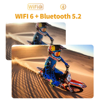Projecteur extérieur Yinzam K2, 4K en vente, mise au point automatique, Android 11, 1 Go, 8 Go, projecteur triple LED 4K avec batterie, WiFi 6