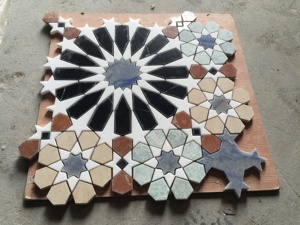 Carrara Modern bunga multiwarna marmer mosaik ubin parket murah untuk dinding lantai dan kamar mandi aplikasi untuk Hotel - Product Image 3