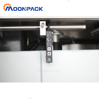 Moonpack MT-50S applicateur de collage de table semi-automatique machine à étiqueter les bouteilles rondes de parfum pour bocaux en verre et en plastique