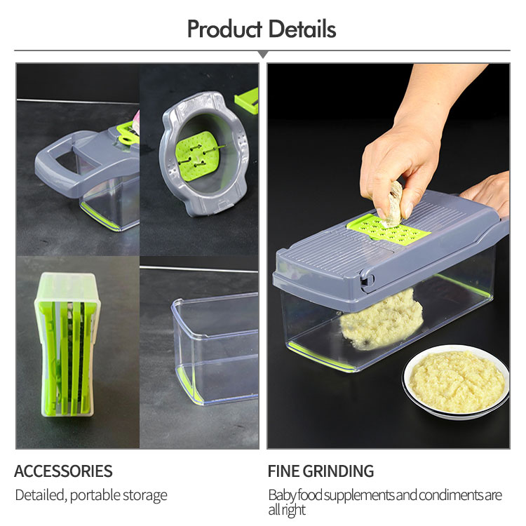13 In 1 Manual Vegetable Chopper Cutter Kitchen Tools